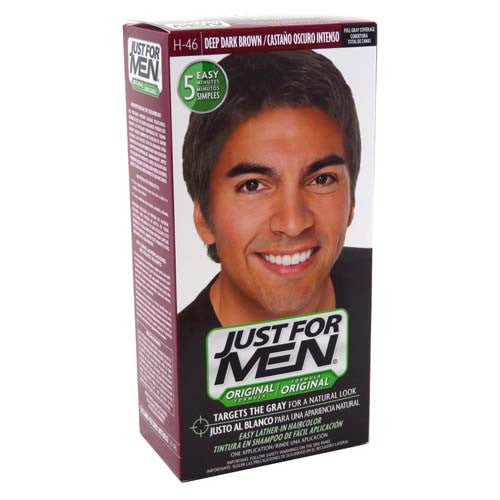 Just For Men Original Formula H-46 Haircolor, Deep Dark Brown, 1 Kit